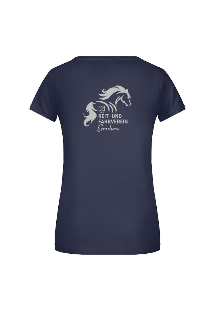 T-Shirt Damen - navy