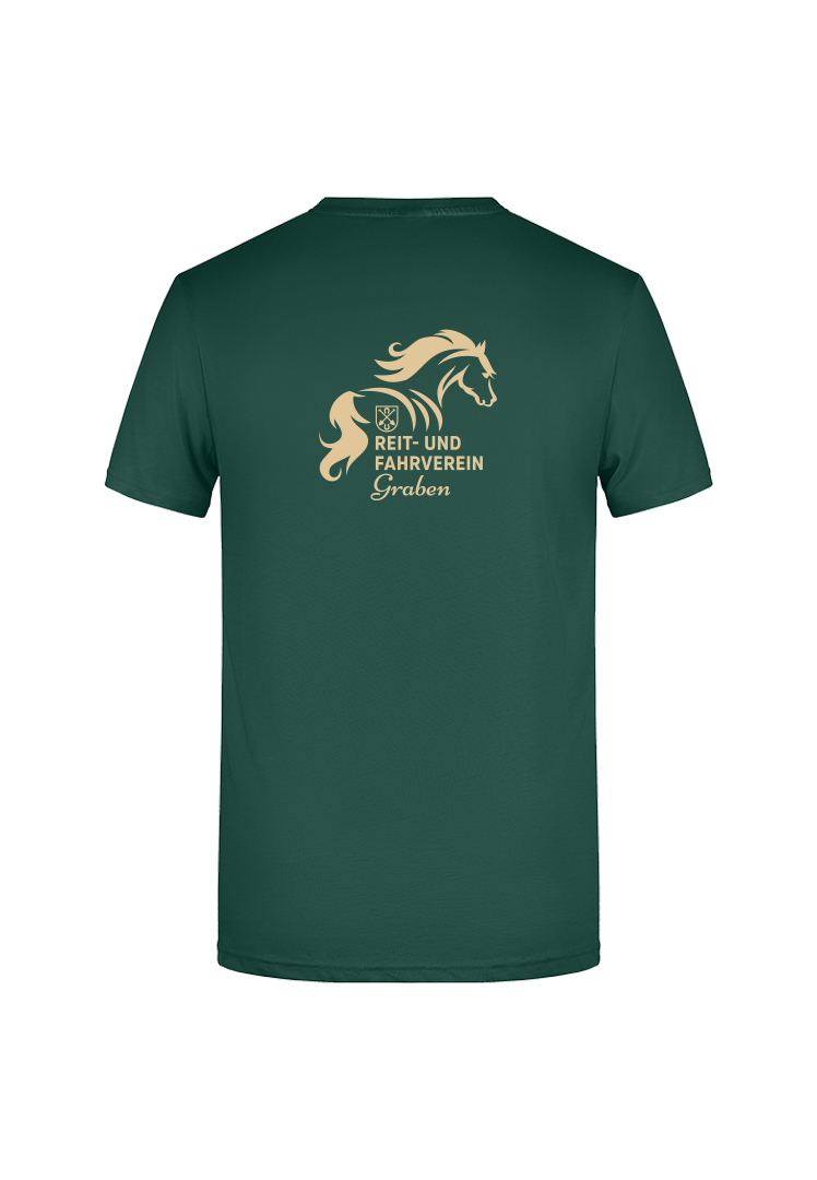 T-Shirt Herren - dark green