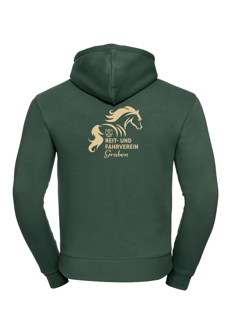 Hoodie Herren - bottle green