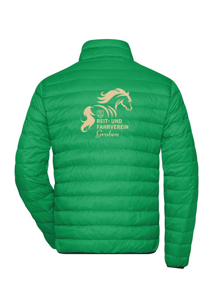 Steppjacke Herren - fern green