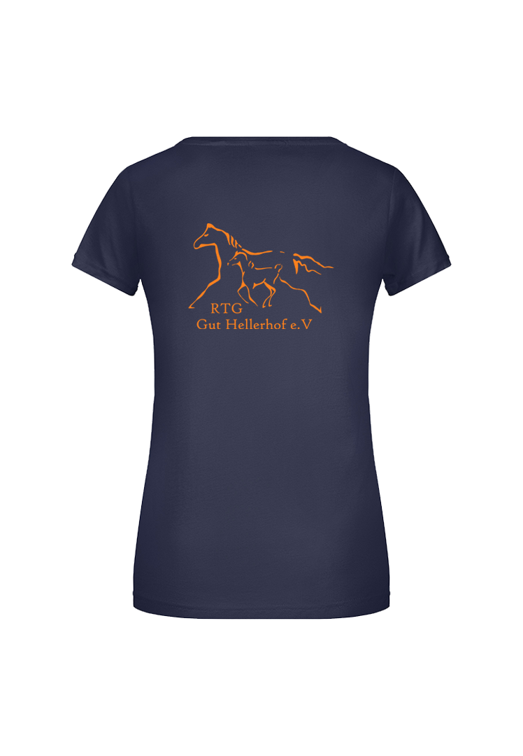 T-Shirt Damen  - navy