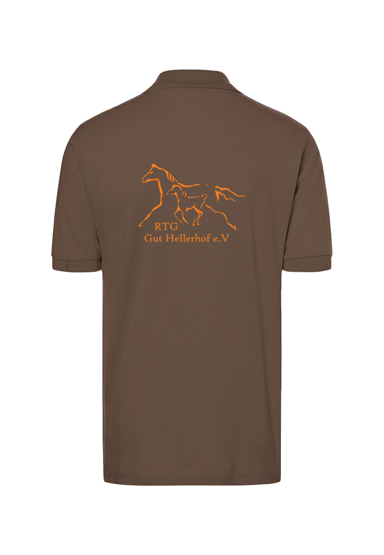 Poloshirt Herren  - braun