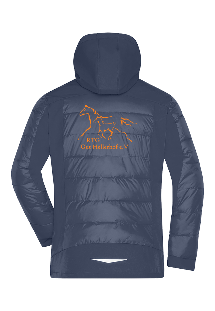 Thermojacke Hybrid Herren  - navy