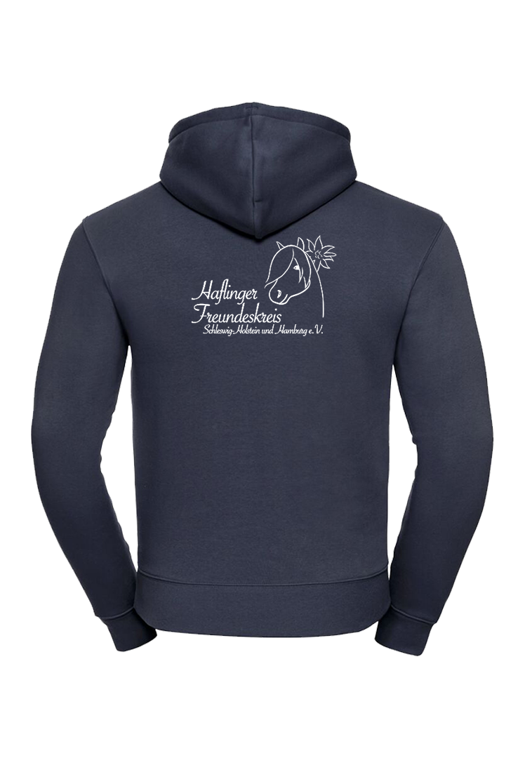 Zip-Hoodie Herren - navy