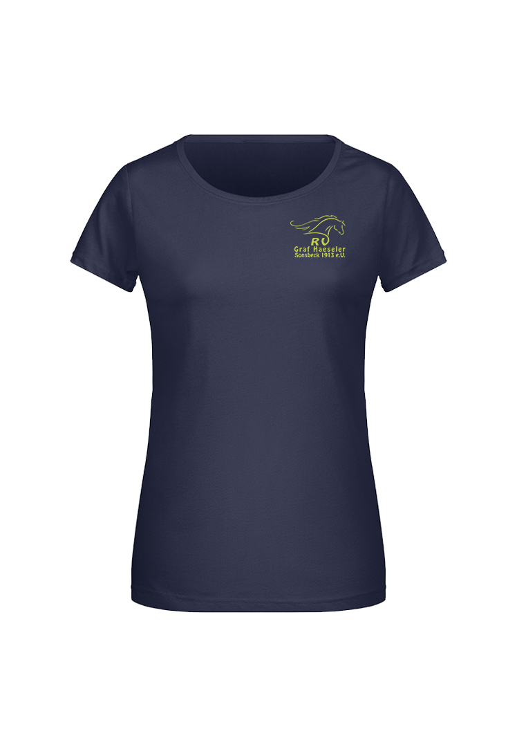 T-Shirt Damen - navy 