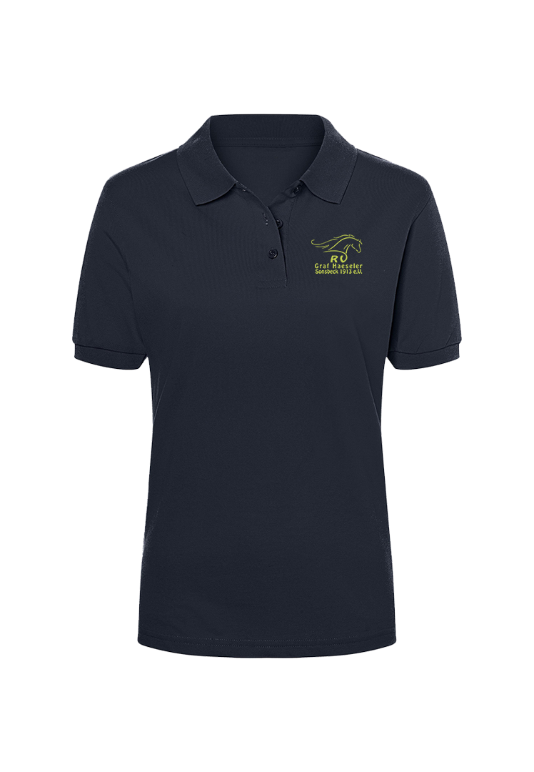 Poloshirt Damen - navy 