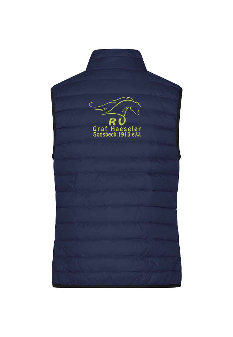 Steppweste Damen - navy 