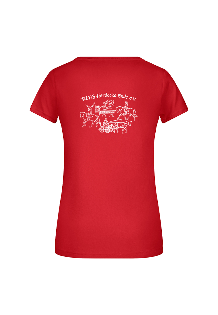 T-Shirt Damen - rot