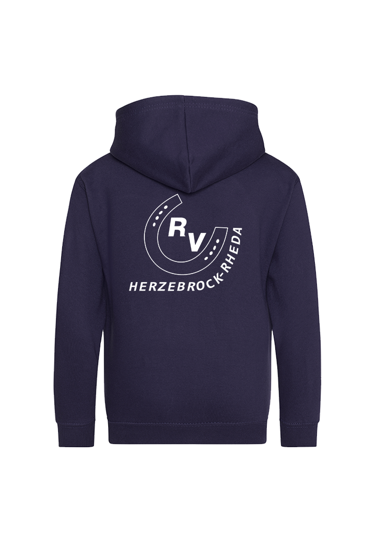 Zip-Hoodie Kinder - navy