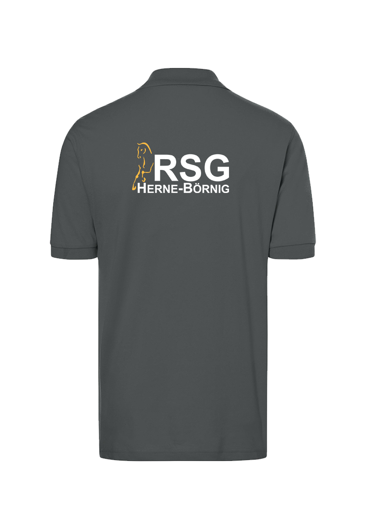 Poloshirt Herren - graphite