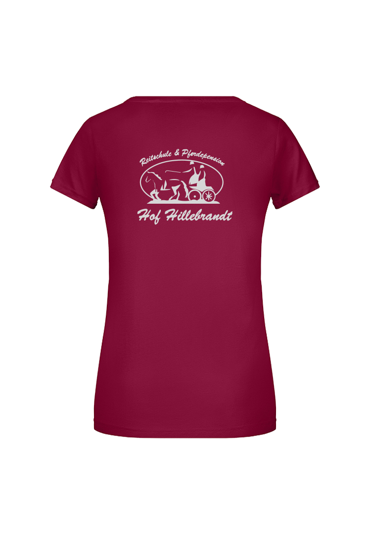 T-Shirt Damen - wine