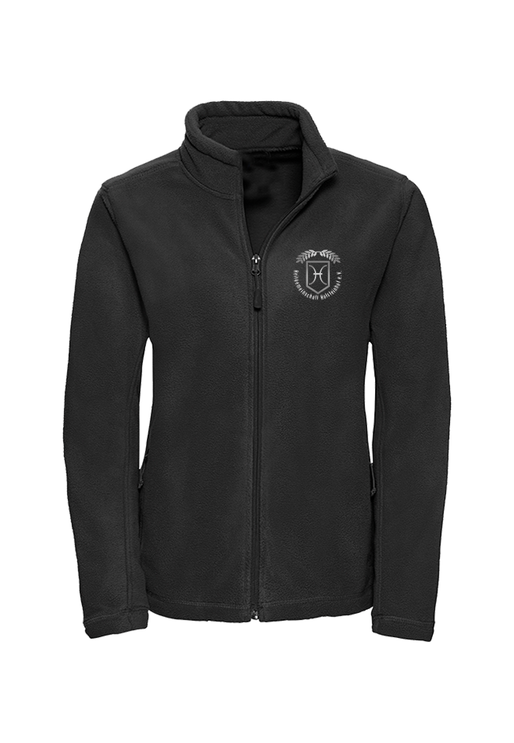 Fleecejacke Damen - schwarz