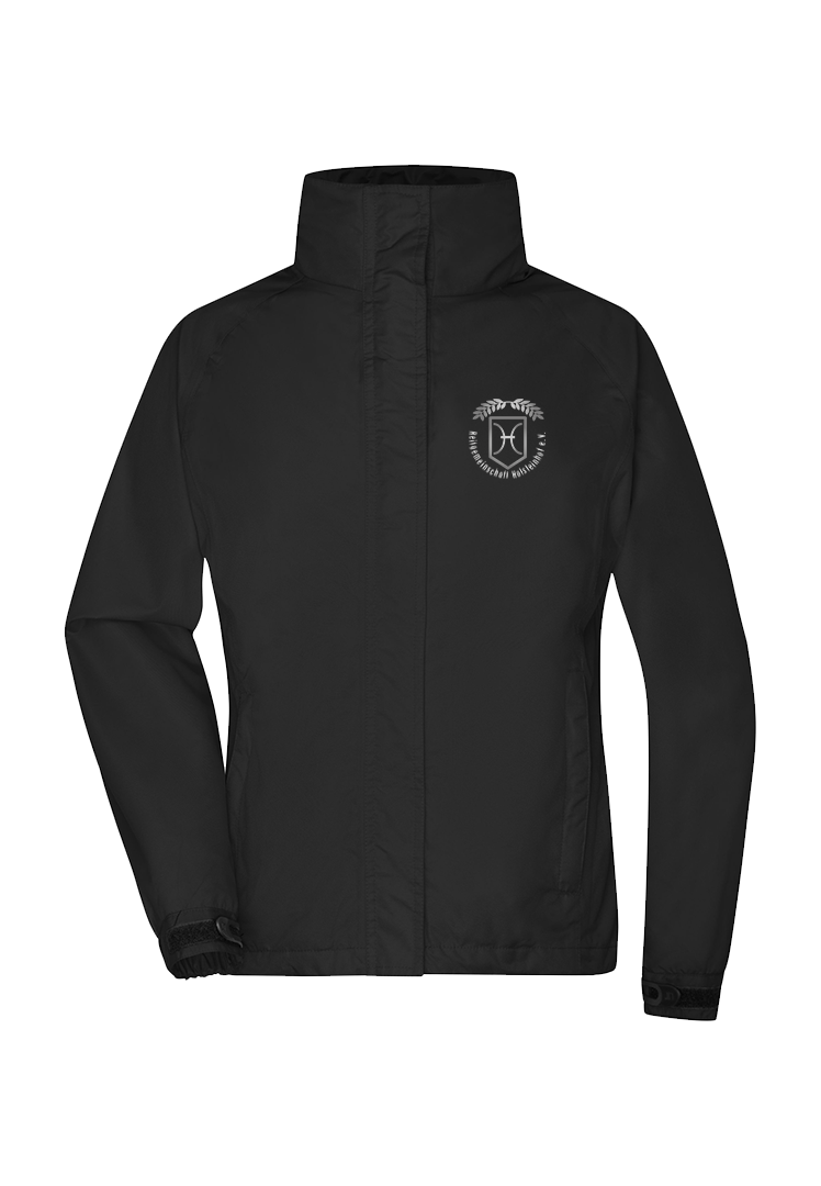 Regenjacke Damen  - schwarz