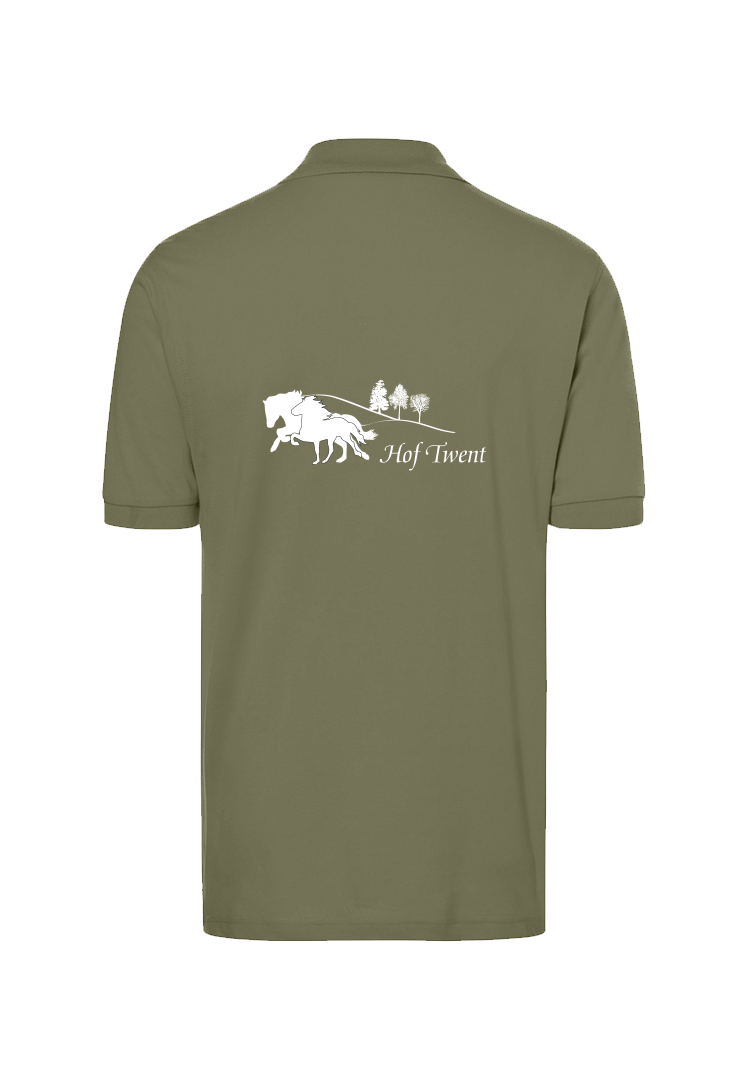 Poloshirt Herren - olive