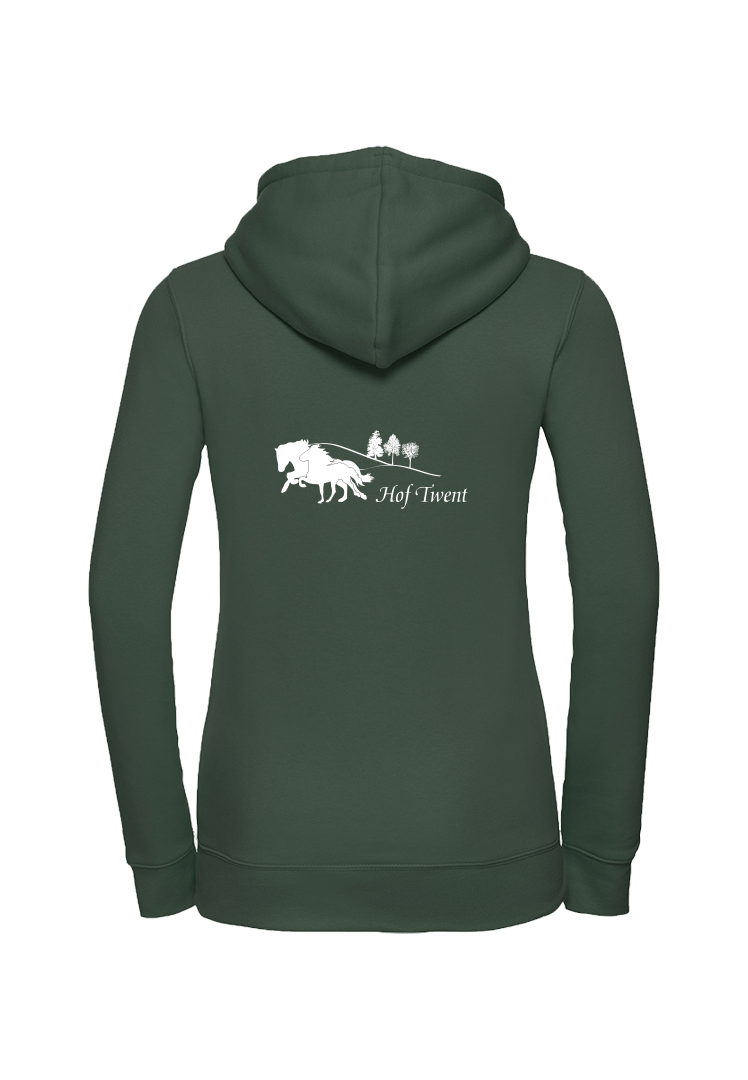 Hoodie Damen - bottle green 