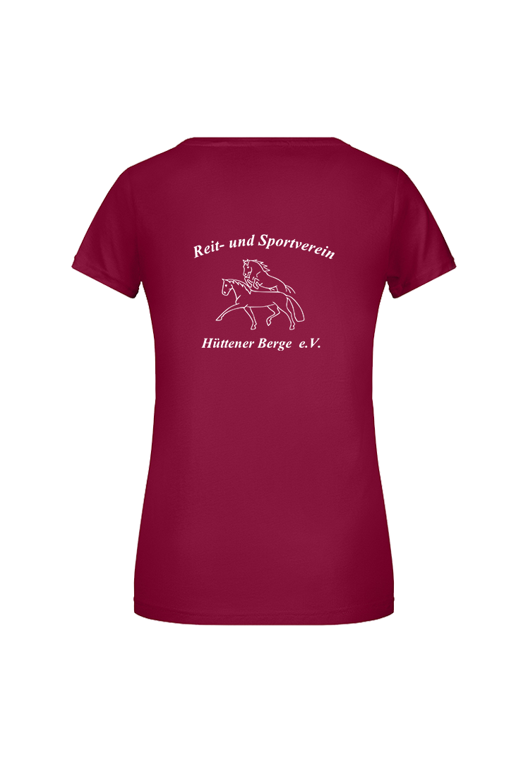 T-Shirt Damen  - wine