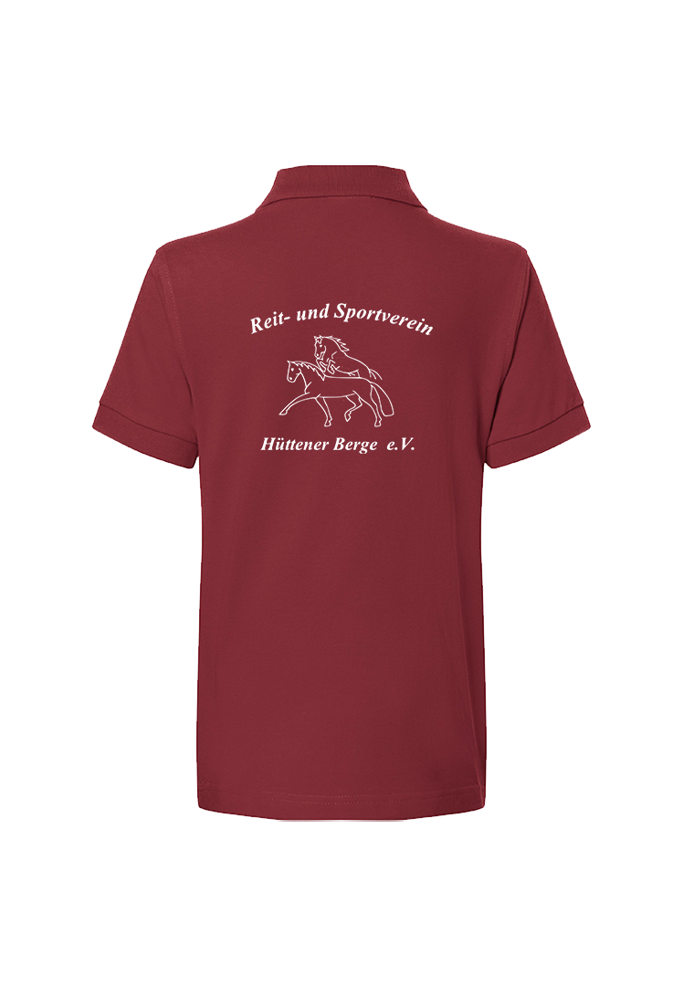 Poloshirt Kinder  - wine