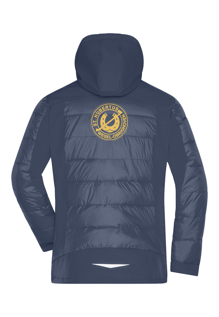Thermojacke Hybrid Herren  - navy