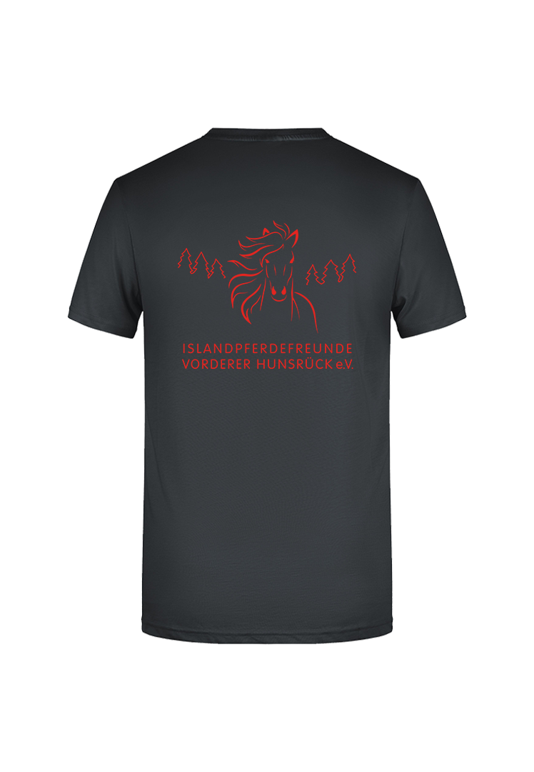 T-Shirt Herren - black