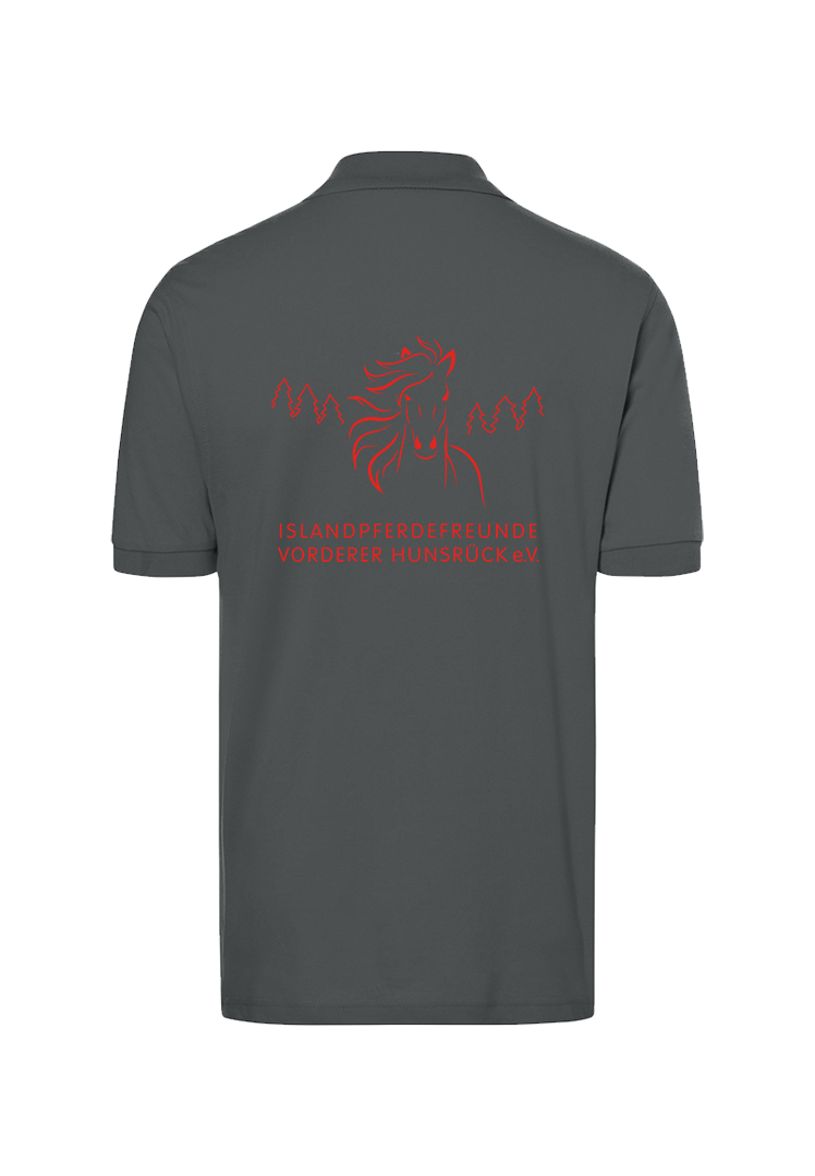 Poloshirt Herren - graphite