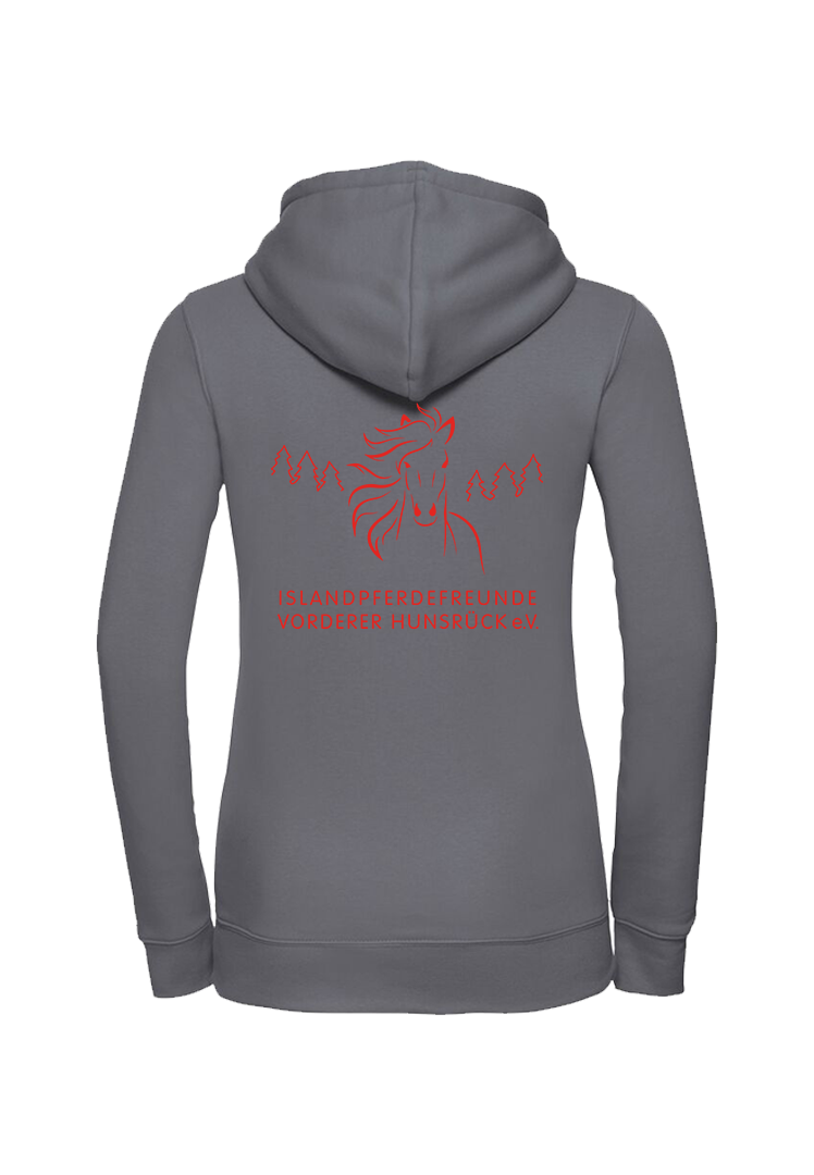 Hoodie Damen - convoy grey