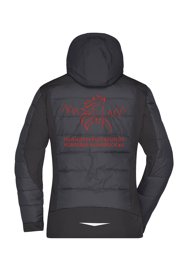 Thermojacke Hybrid Damen - black 