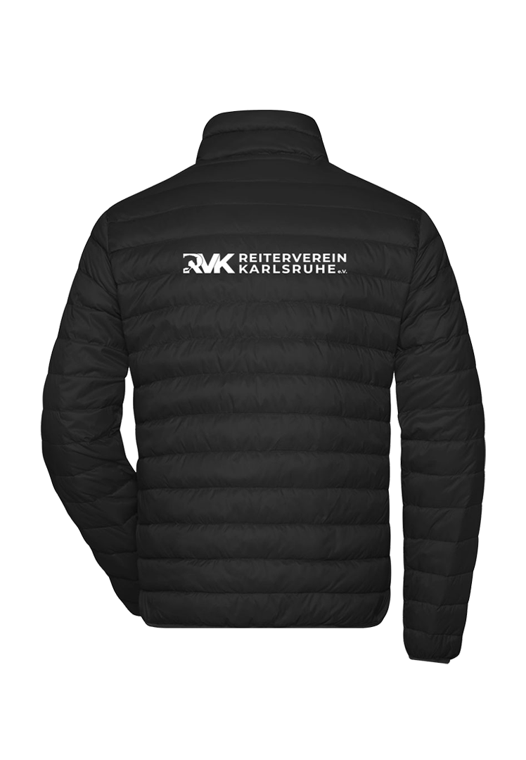 Steppjacke Herren - schwarz