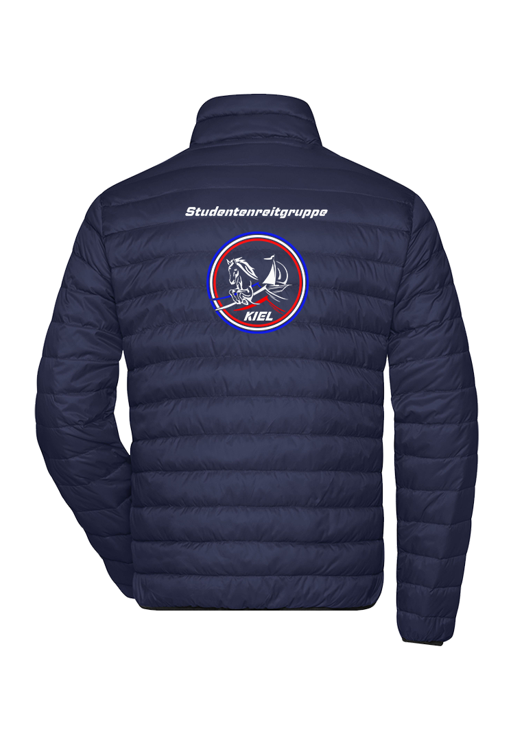 Steppjacke Herren - navy