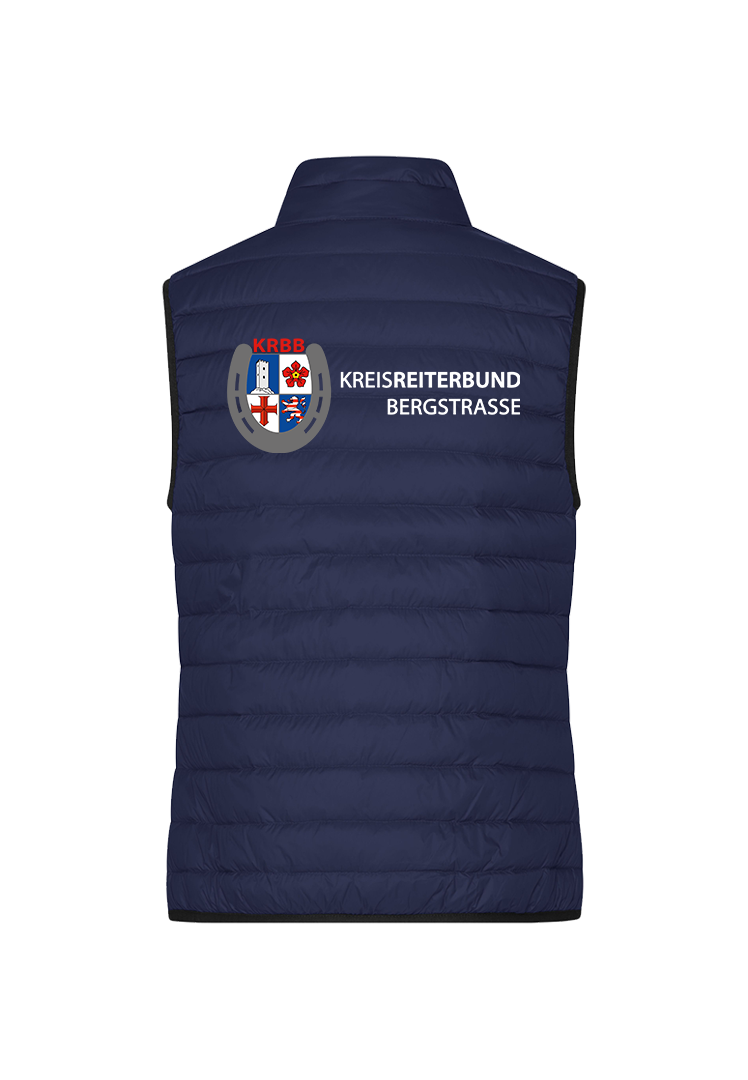 Steppweste Damen - navy