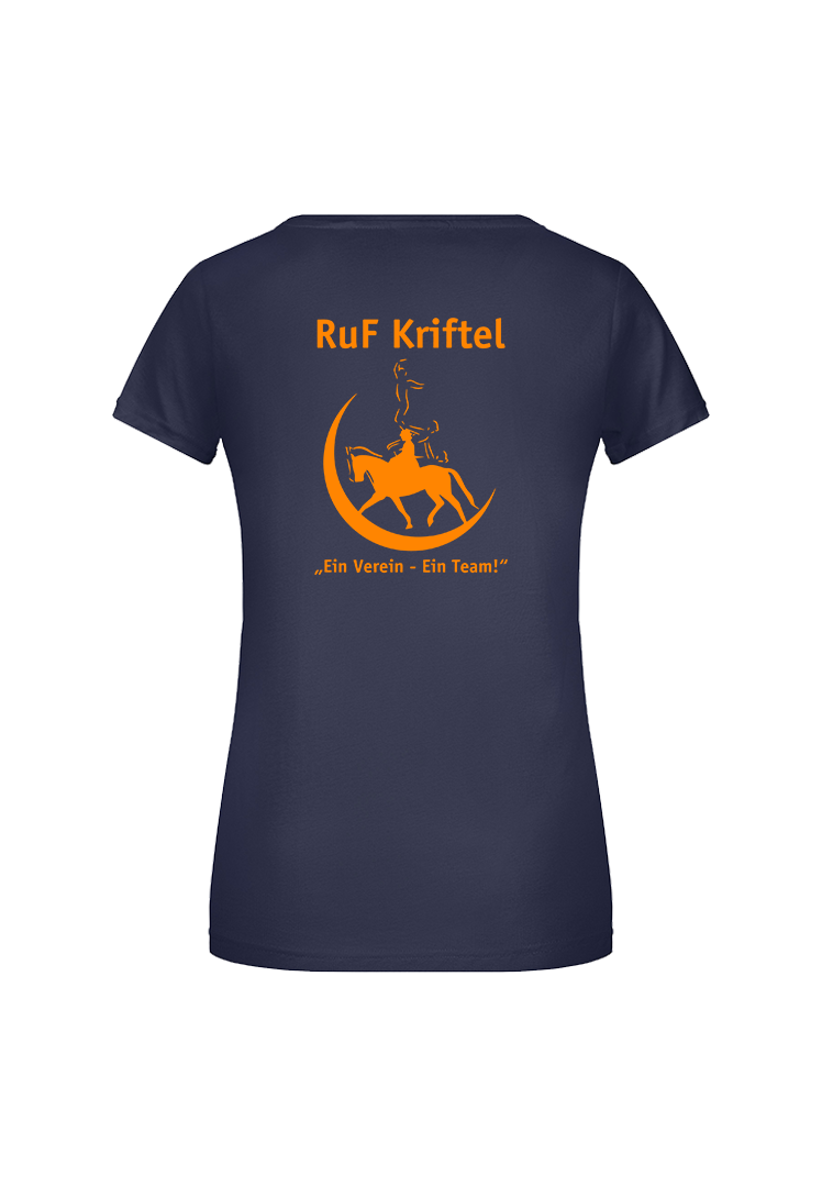 T-Shirt Damen  - navy
