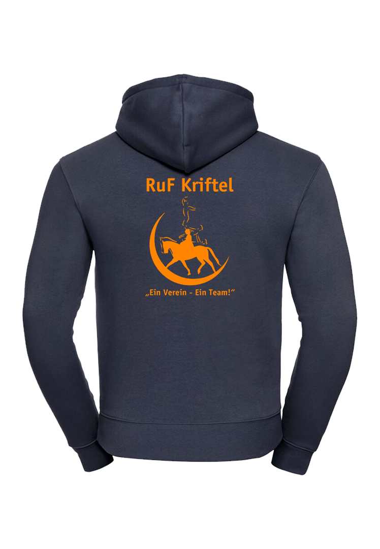 Zip-Hoodie Herren - navy