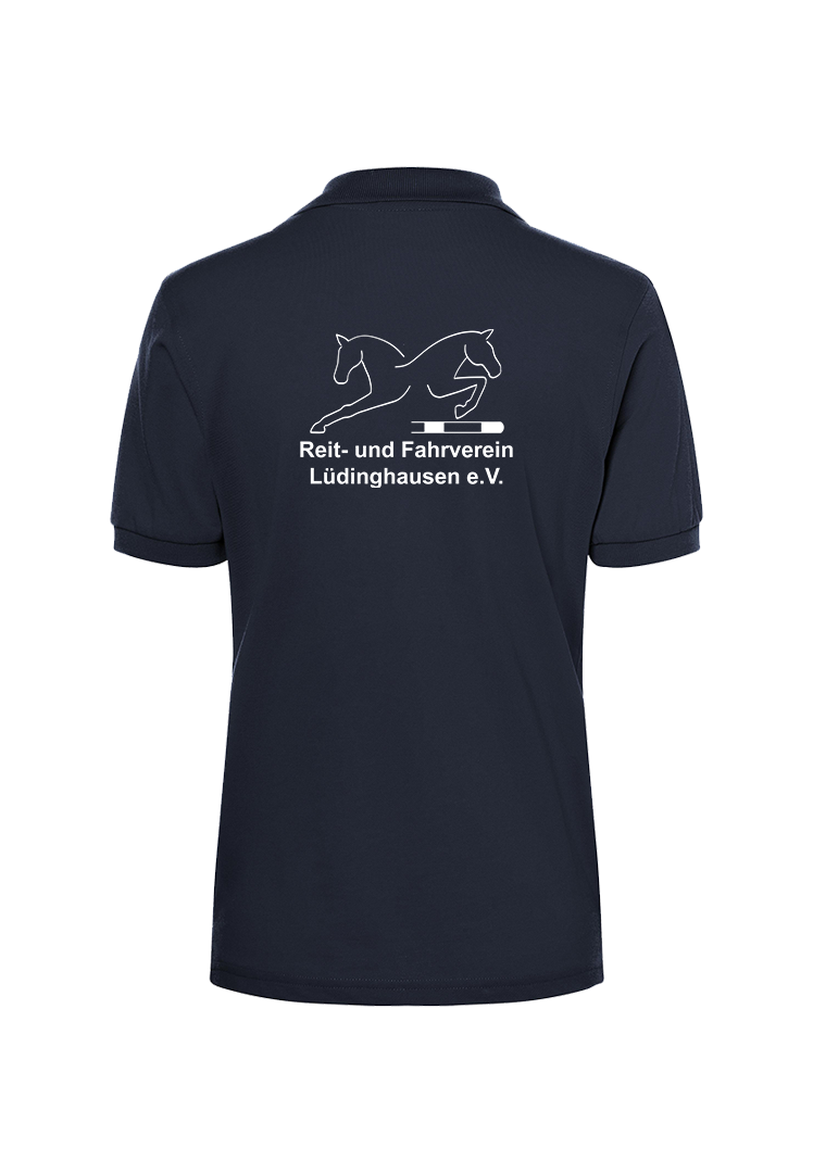 Poloshirt Damen - navy
