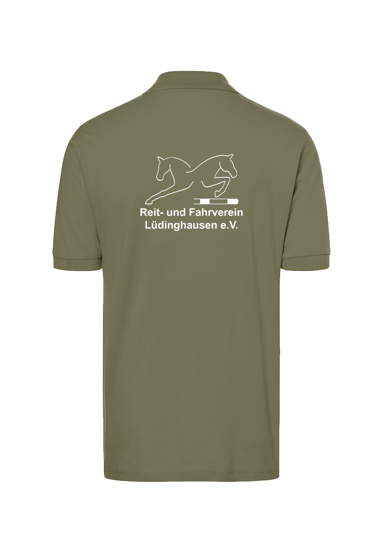 Poloshirt Herren - olive