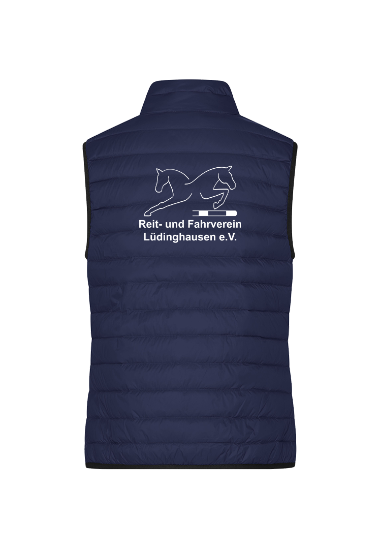 Steppweste Damen - navy