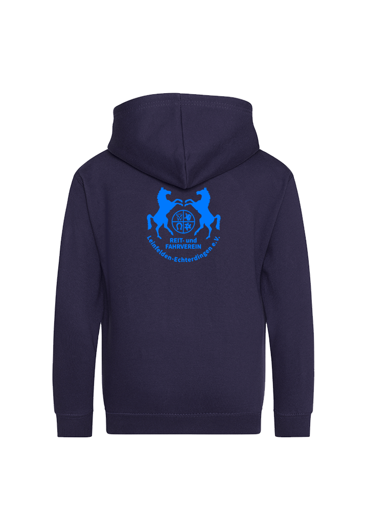 Zip-Hoodie Kinder - navy