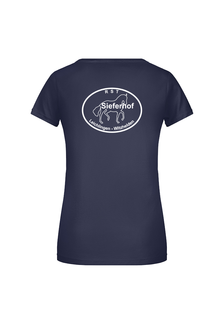 T-Shirt Damen - navy
