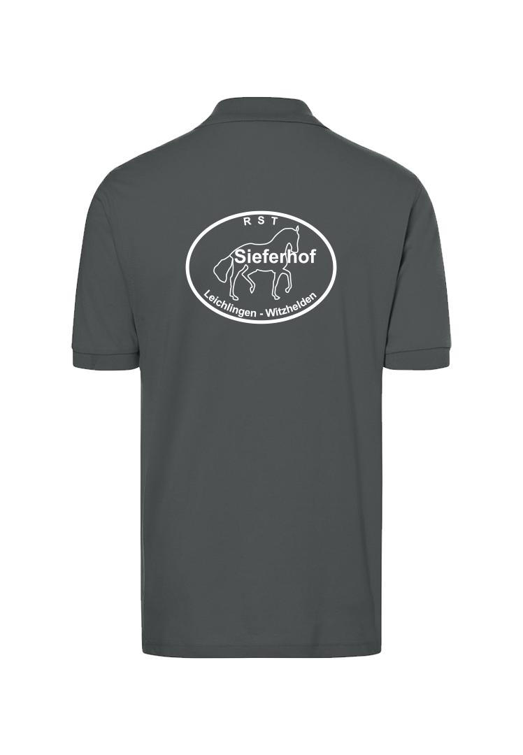 Poloshirt Herren - graphite