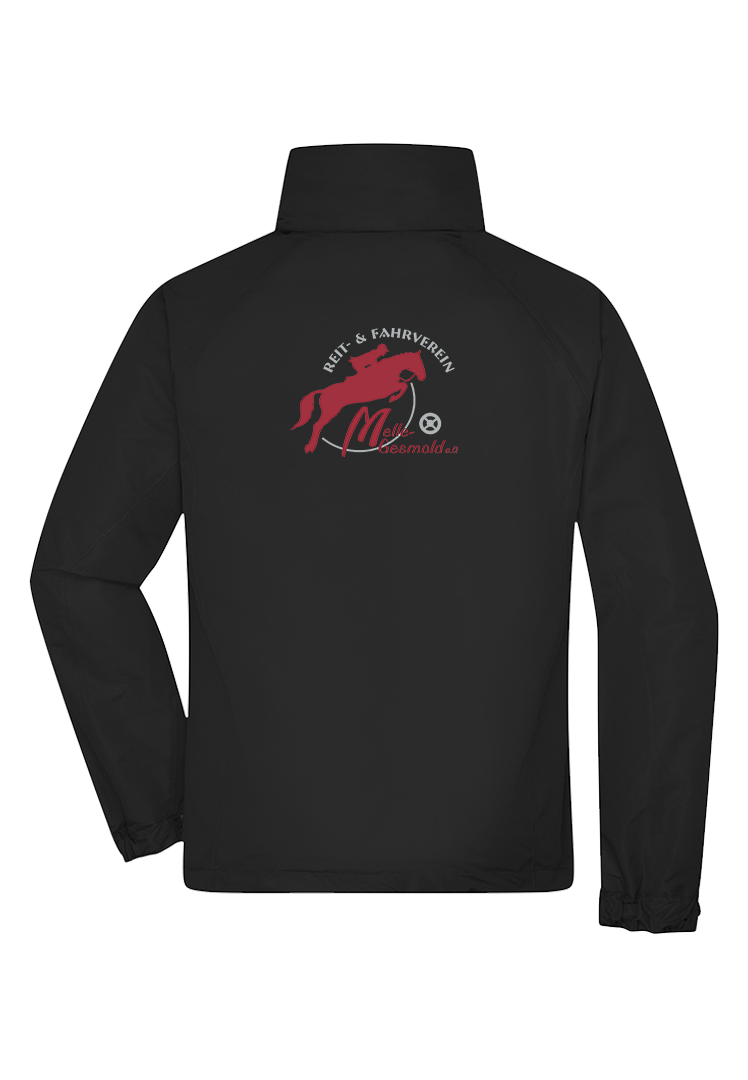 Regenjacke Herren - schwarz