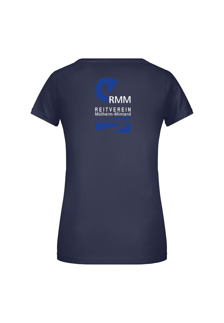 T-Shirt Damen  - navy