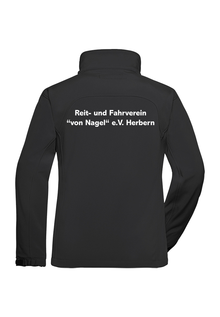 Softshelljacke Damen - schwarz