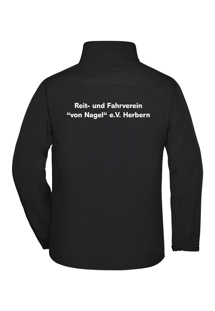 Softshelljacke Herren - schwarz