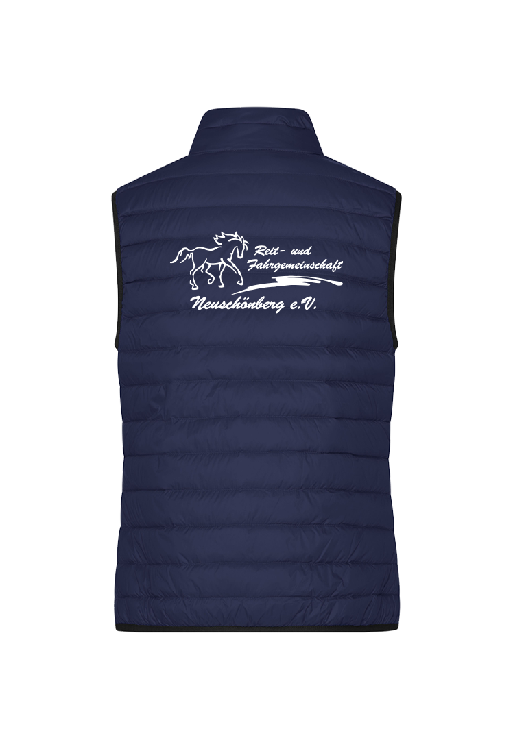 Steppweste Damen - navy