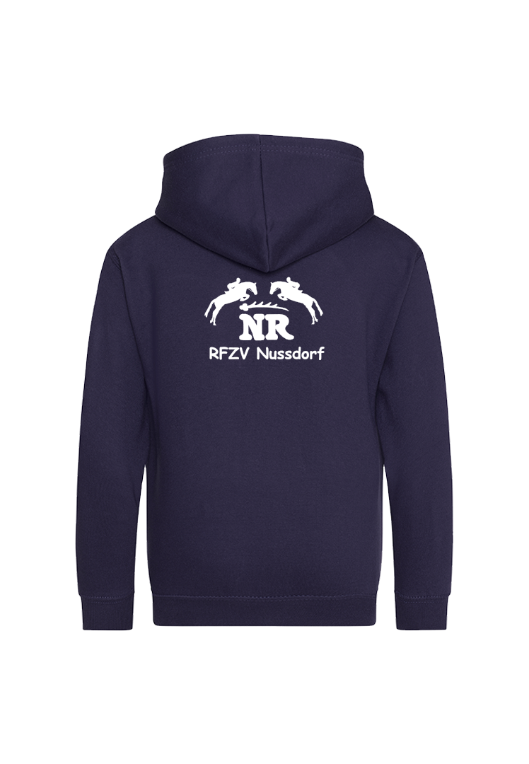 Zip-Hoodie Kinder - navy