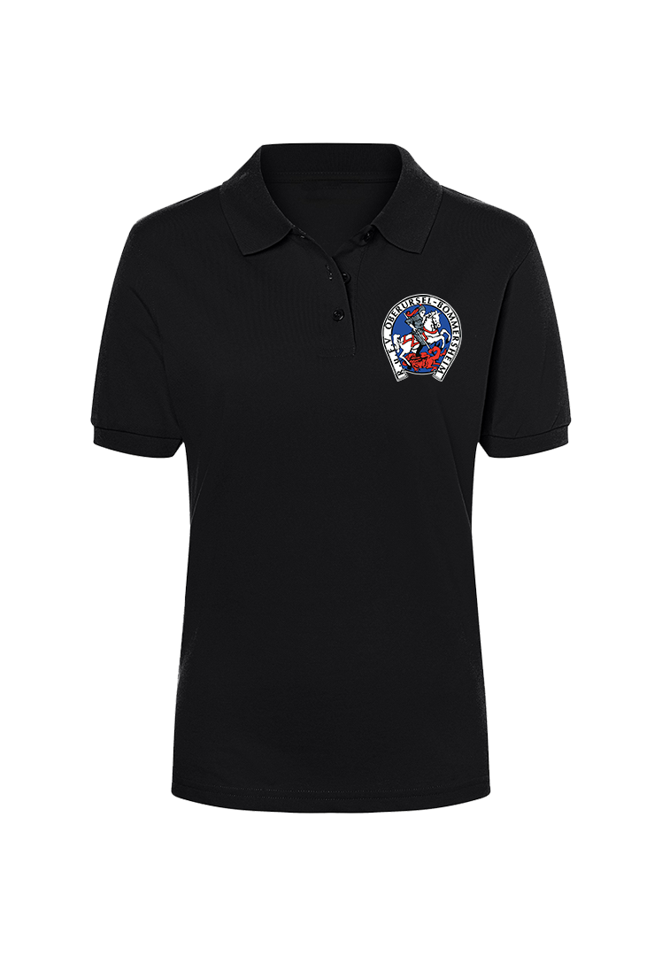Poloshirt Damen - schwarz