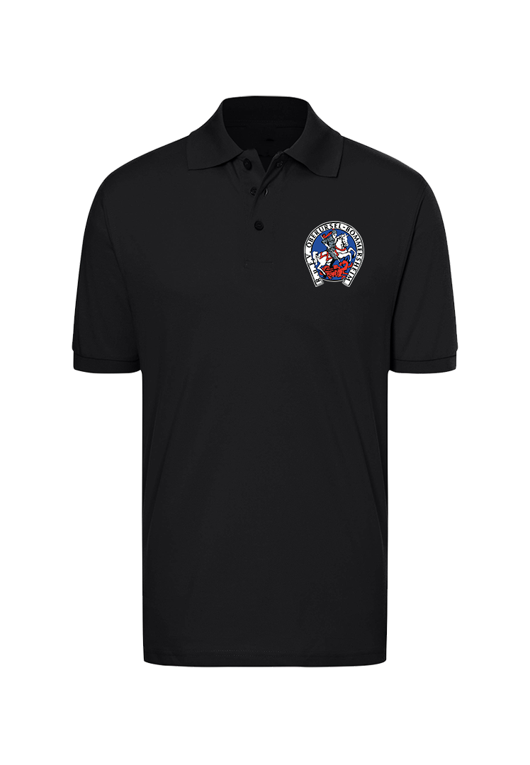 Poloshirt Herren - schwarz