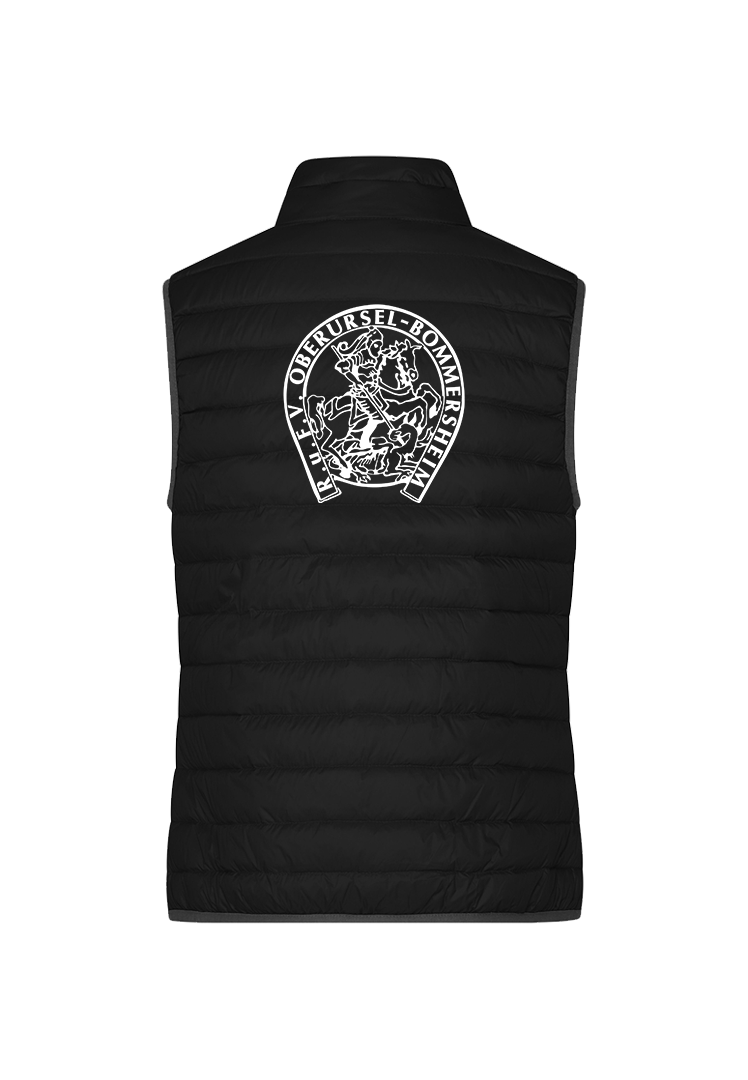 Steppweste Damen - schwarz