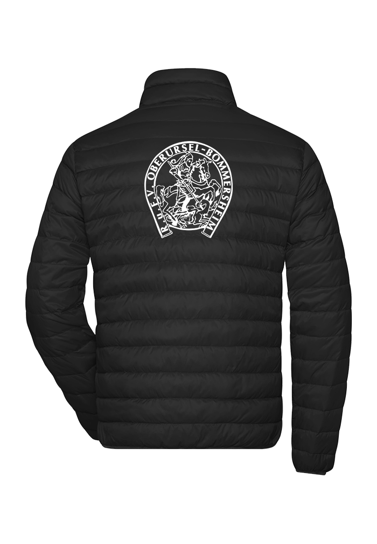 Steppjacke Herren - schwarz