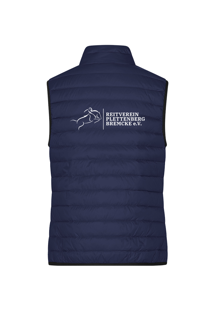Steppweste Damen - navy