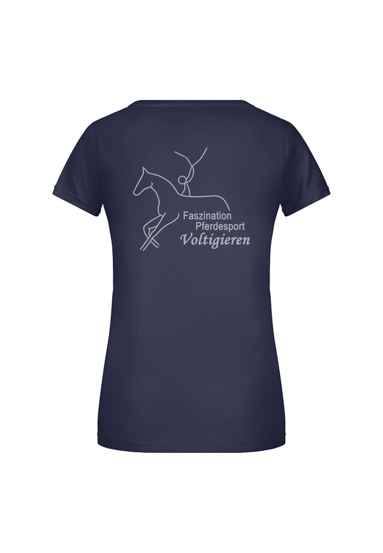 T-Shirt Damen - navy 
