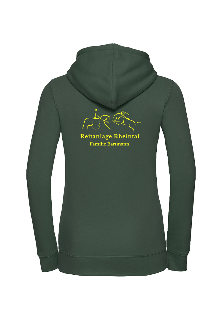 Hoodie Damen - bottle green